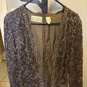 Beaded shrug